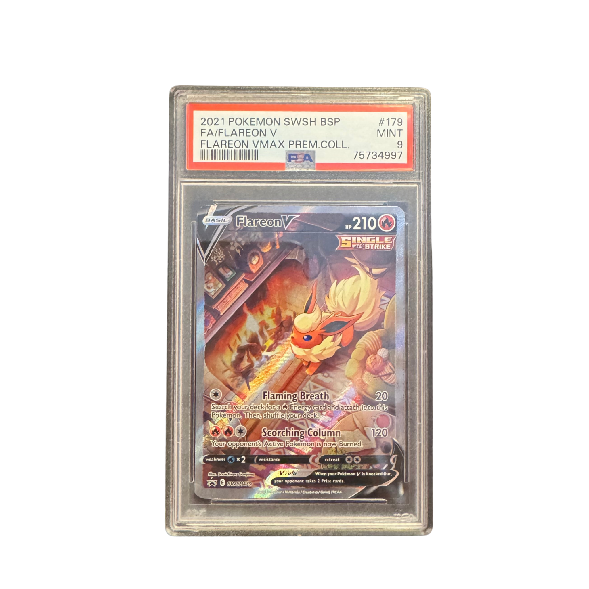 Flareon V SWSH179 Promo PSA 9