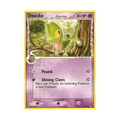 Treecko Pokémon card featuring a green lizard-like creature with 40 HP, moves 'Pound' and 'Shining Claws,' from Delta Species series.