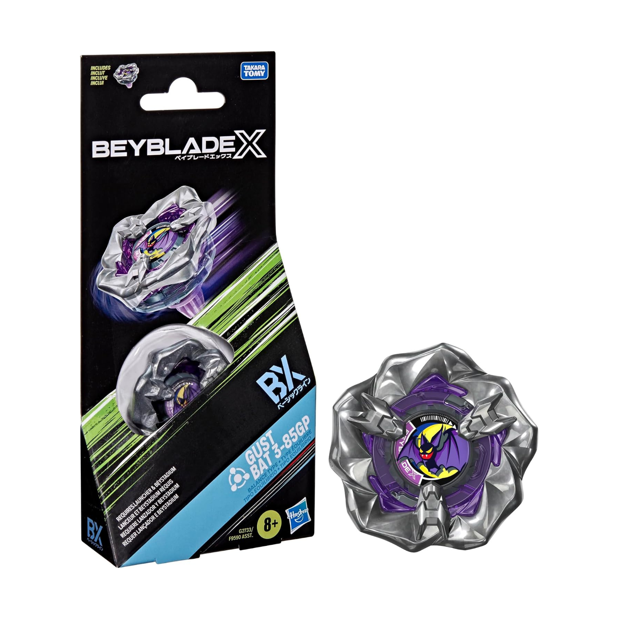 Beyblade X Gust Bat 3-85GP BX