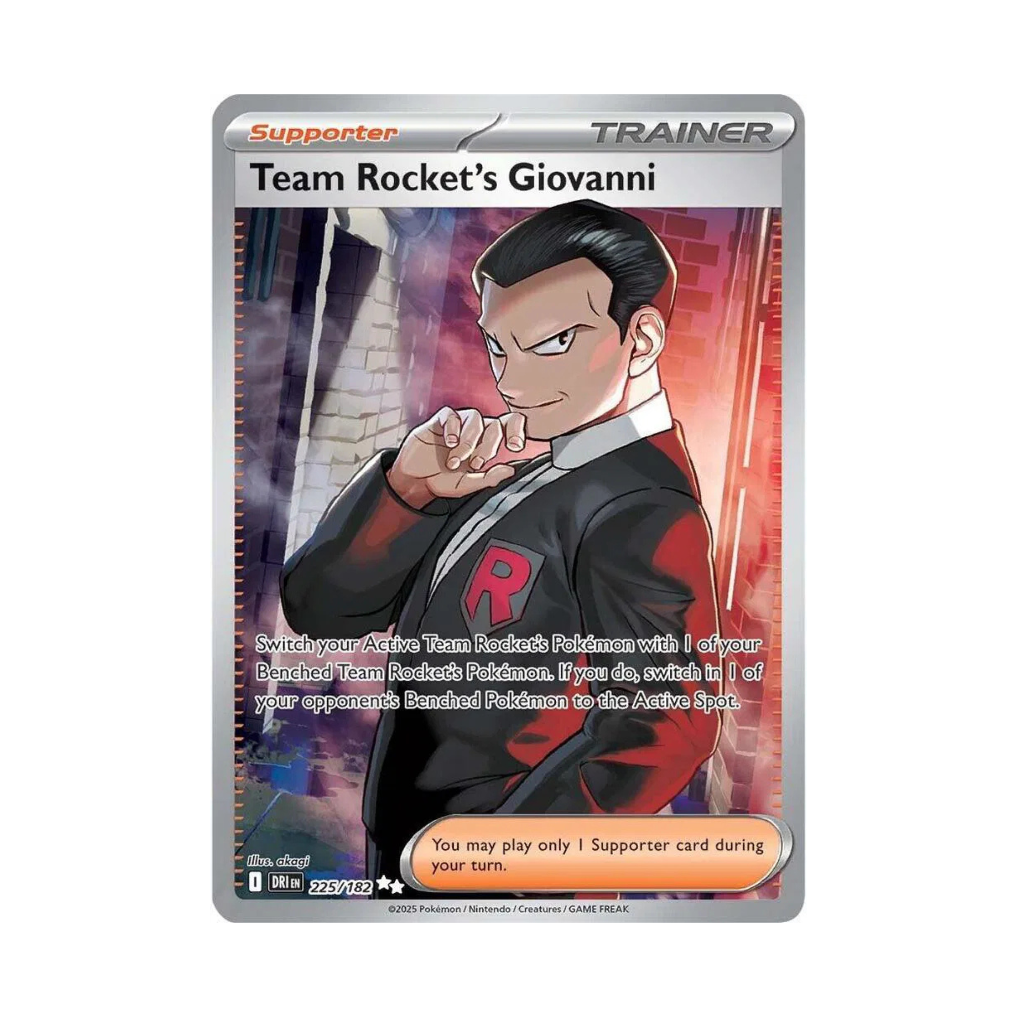 Team Rocket's Giovanni trainer