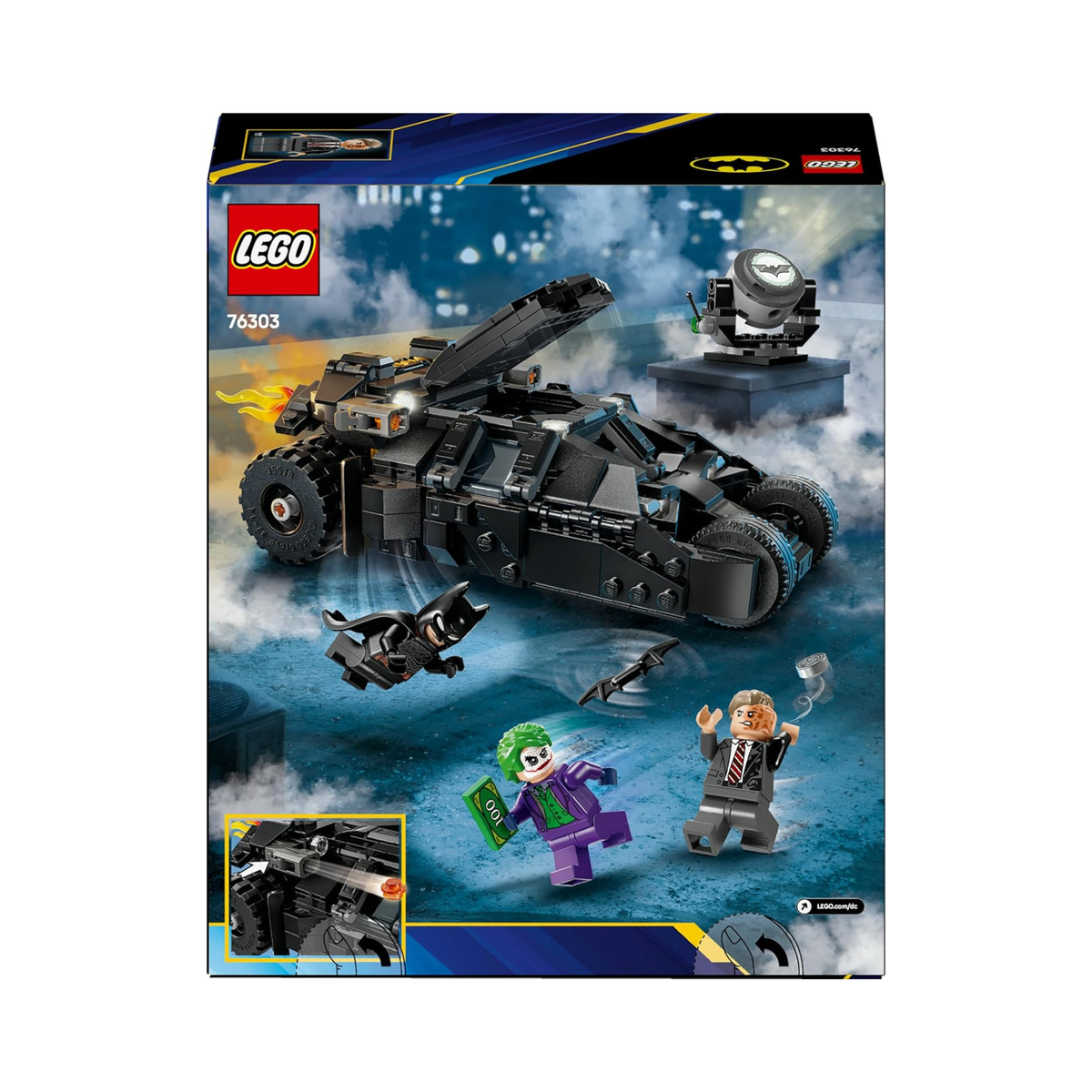 LEGO DC – Batma Tumbler vs. Two-Fac & The Joke (76303)
