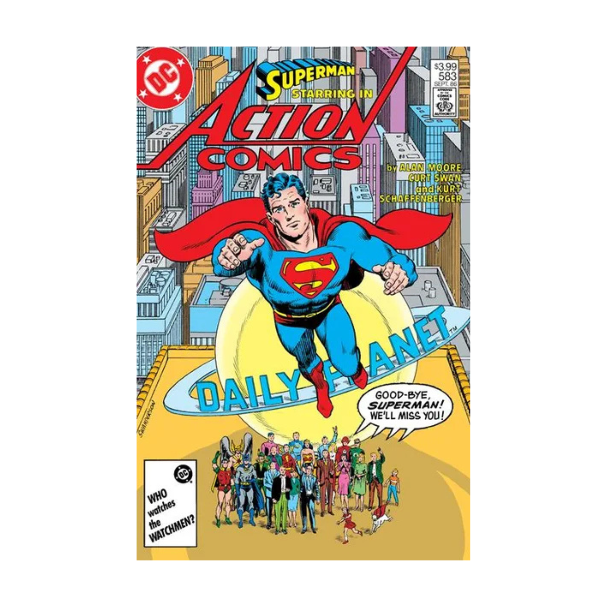 Action Comics #583 (Facsimile Edition: Whatever Happened To The Man Of Tomorrow Cover A Curt Swan)