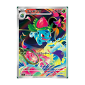 Colorful Ivysaur trading card featuring HP 110 and attack value of 60, with vibrant design and Japanese text.