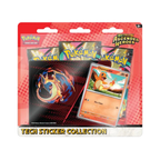 Packaged Pokémon TCG: Mega Evolution - Ascended Heroes collection featuring Charmander and a fiery tech sticker. Recommended age 6+.