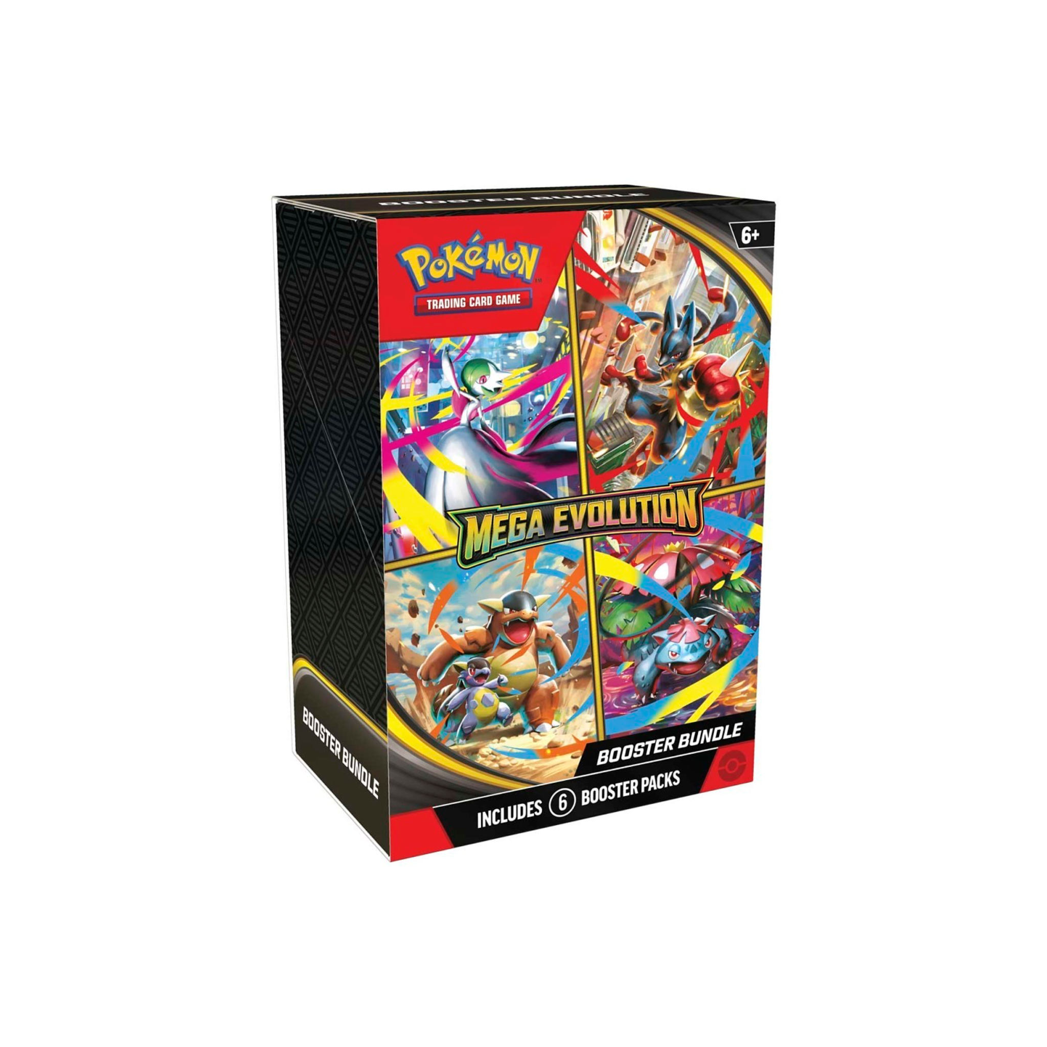 Pokémon TCG: Mega Evolution Booster Bundle (6 Packs)