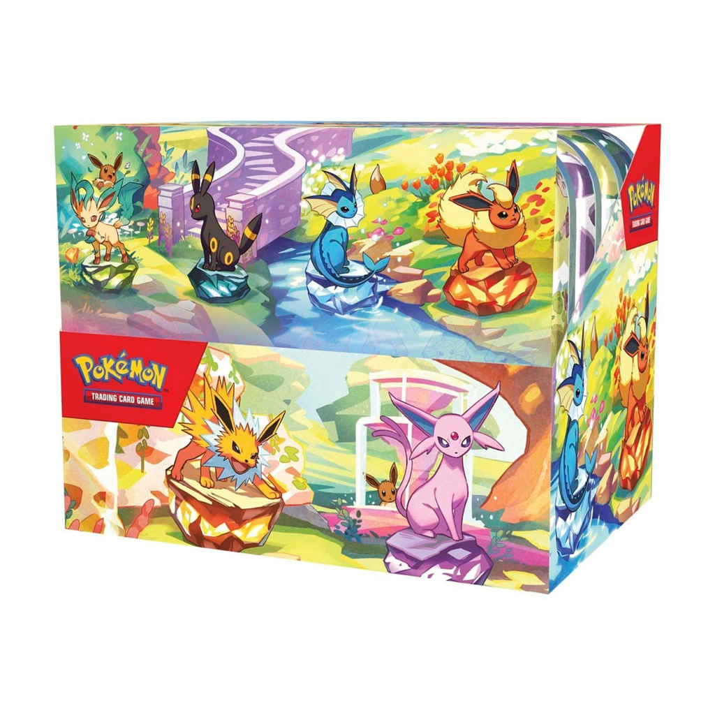 Pokémon TCG: Scarlet & Violet-Prismatic Evolutions Mini Tin Display (8 Tins)