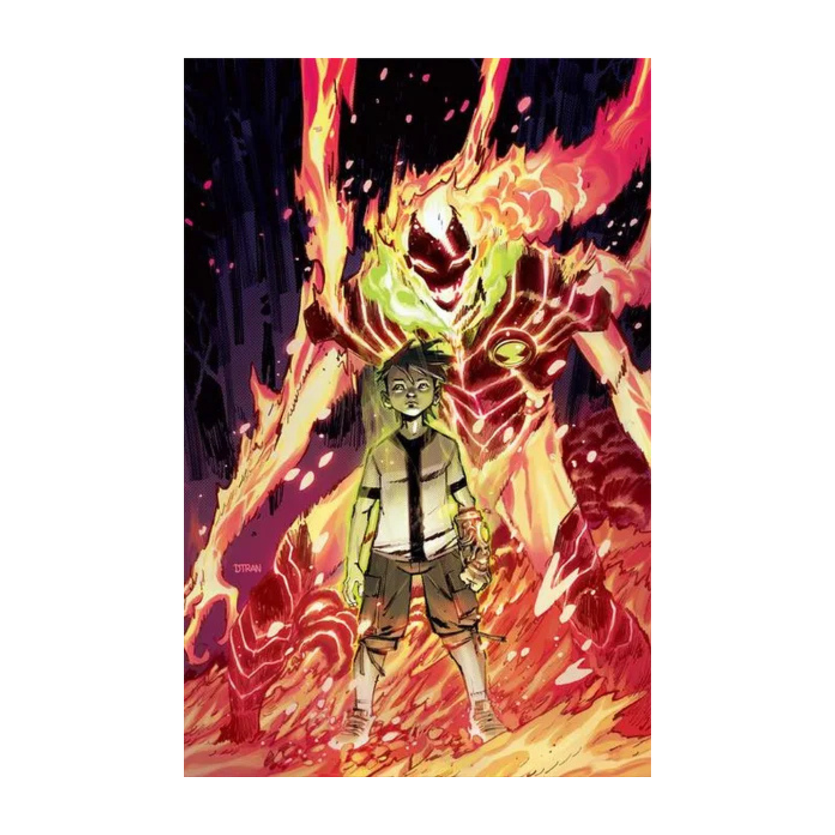 Ben 10 #2 (Cover I Eric Canete Virgin Variant)