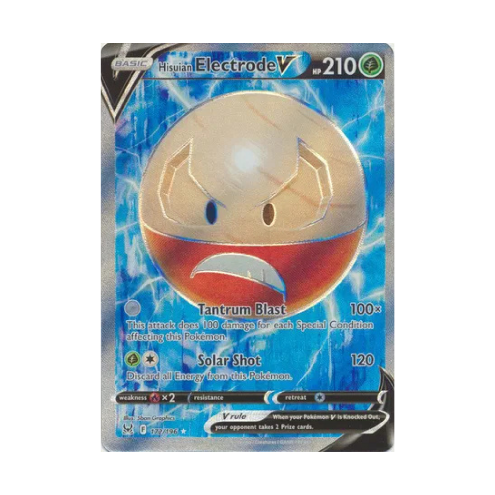 Hisuian Electrode V (Full Art)