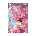 Dynamic comic book cover of Flash #30 featuring a character in a red costume and vibrant abstract background.