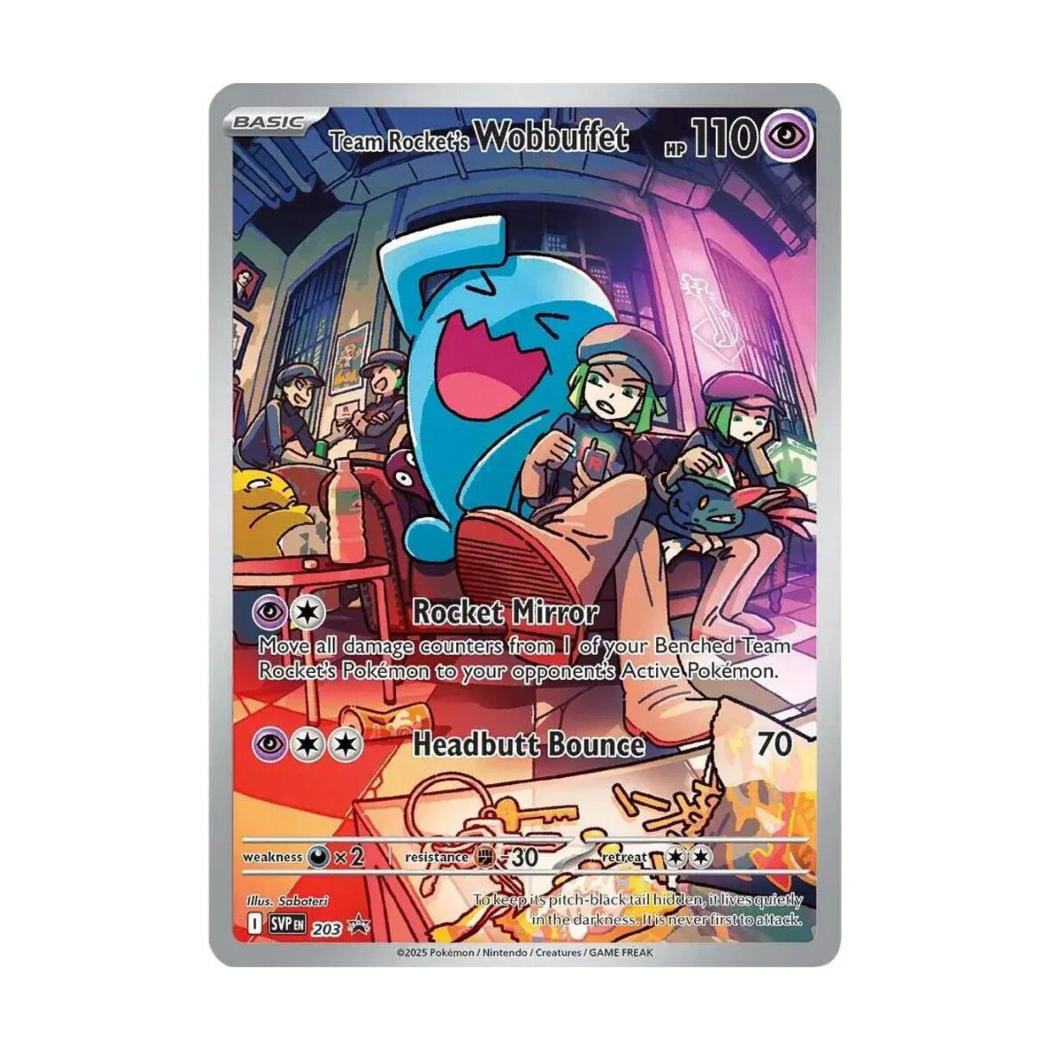 Team Rocket's Wobbuffet (sealed)