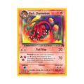 Dark Charmeleon Pokémon card featuring flames, HP 50, and attacks 'Tail Slap' and 'Fireball' with damage values.