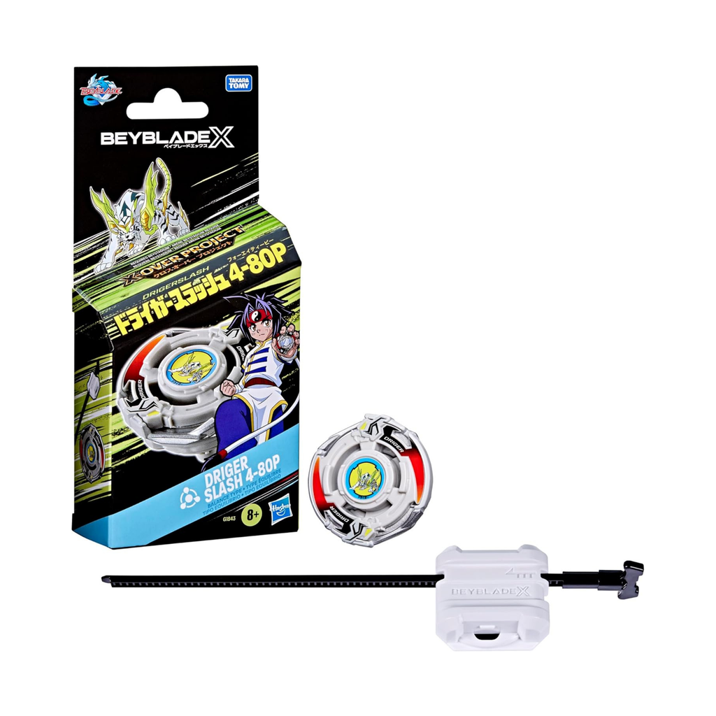 Driger Slash 4-80P Beyblade X spinning top blade