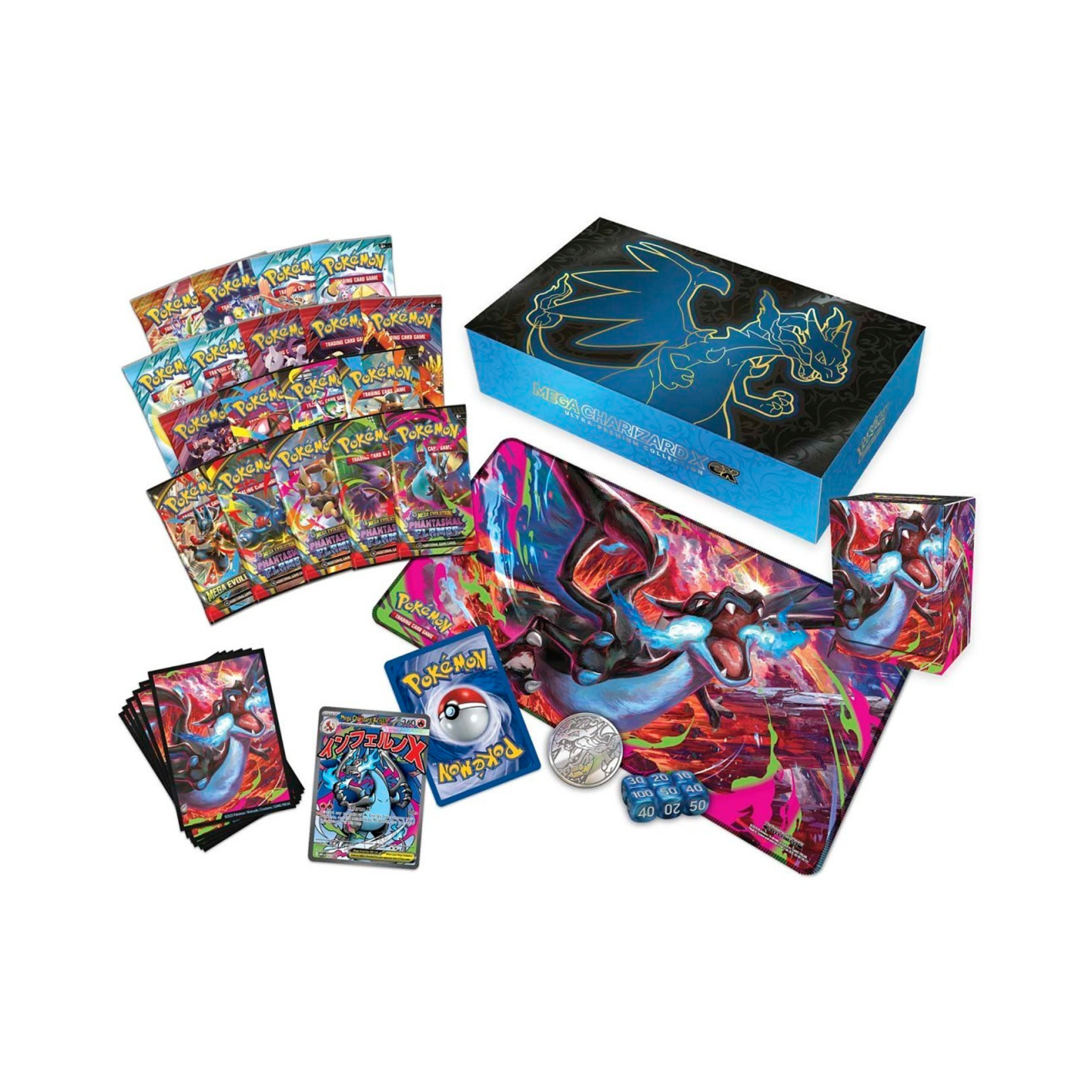 Pokémon TCG: Mega Charizard X ex Ultra-Premium Collection