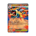 Mega Charizard Y ex card featuring vibrant colors, 360 HP, and the attack 'Explosion Y,' evolving from Charmeleon.