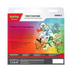 First partner Pokémon from Johto, Hoenn, and Unova regions featured in the First Partner Illustration Collection Series 2