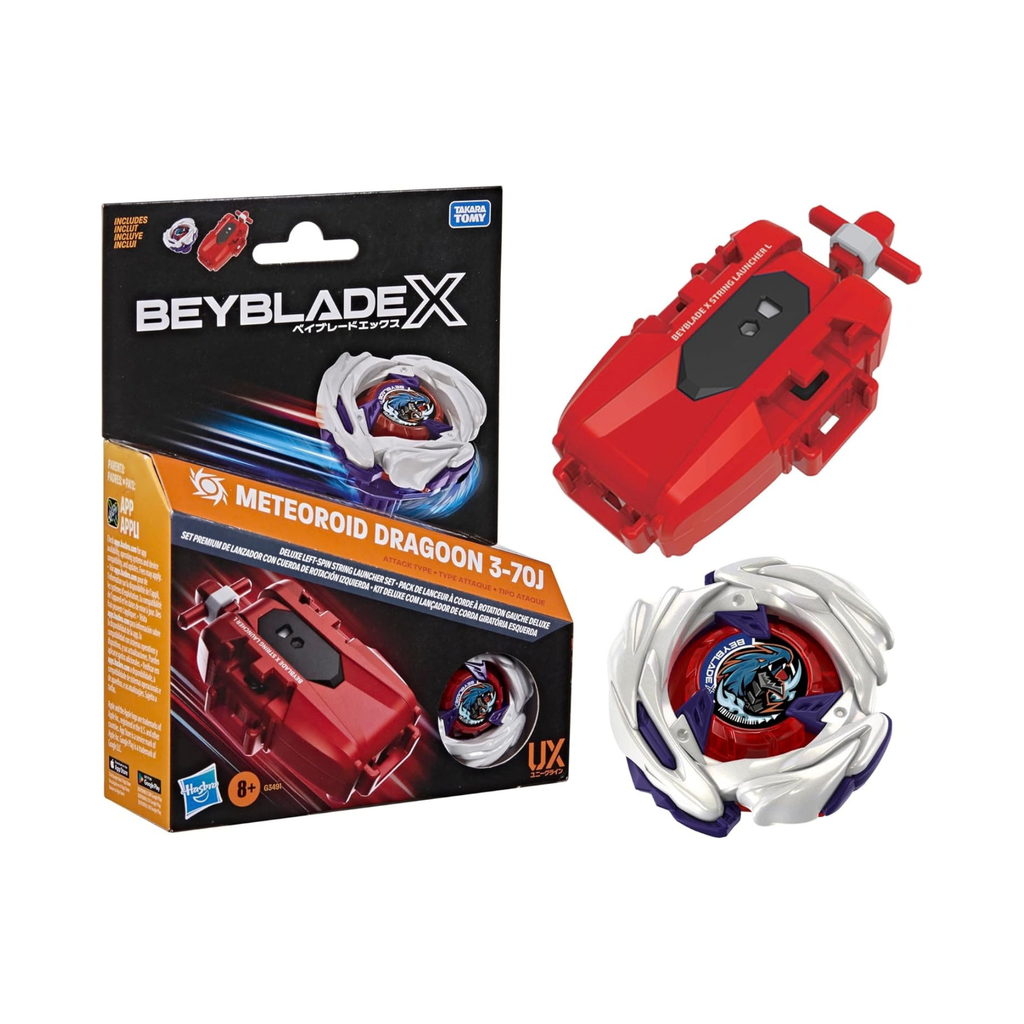 Beyblade X - Meteoroid Dragoon 3-70J left spin
