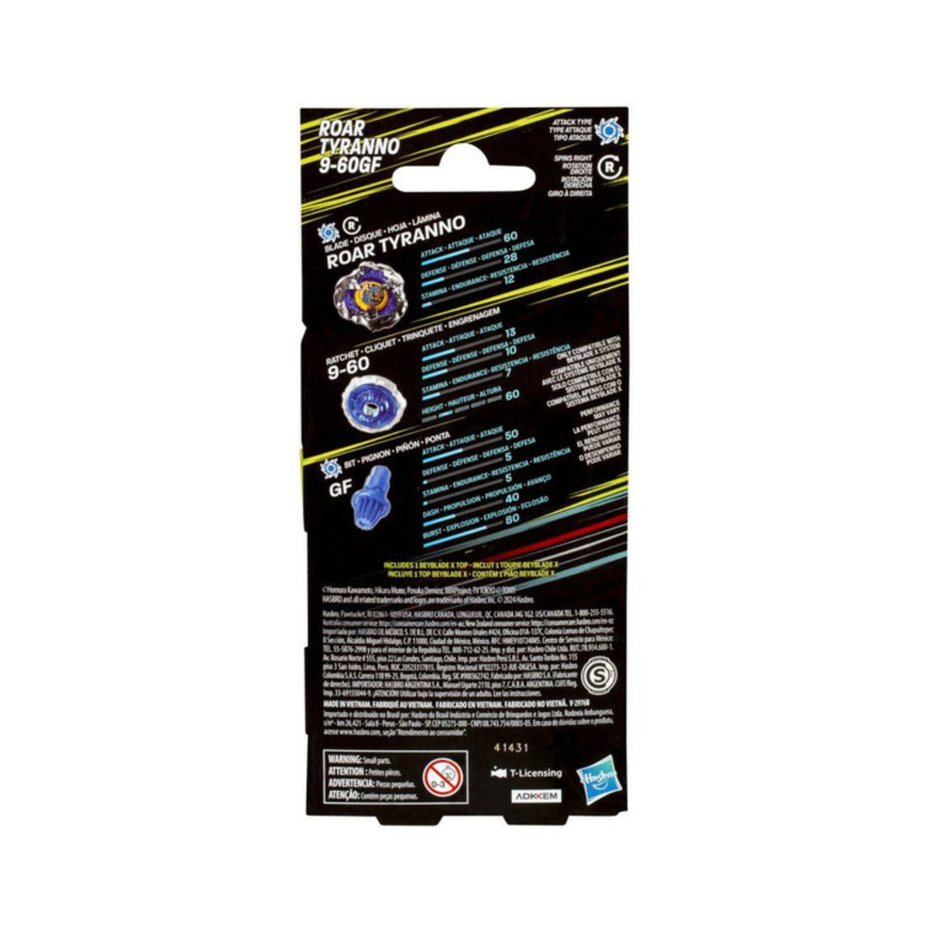 Beyblade X Roar Tyranno 9-60GF