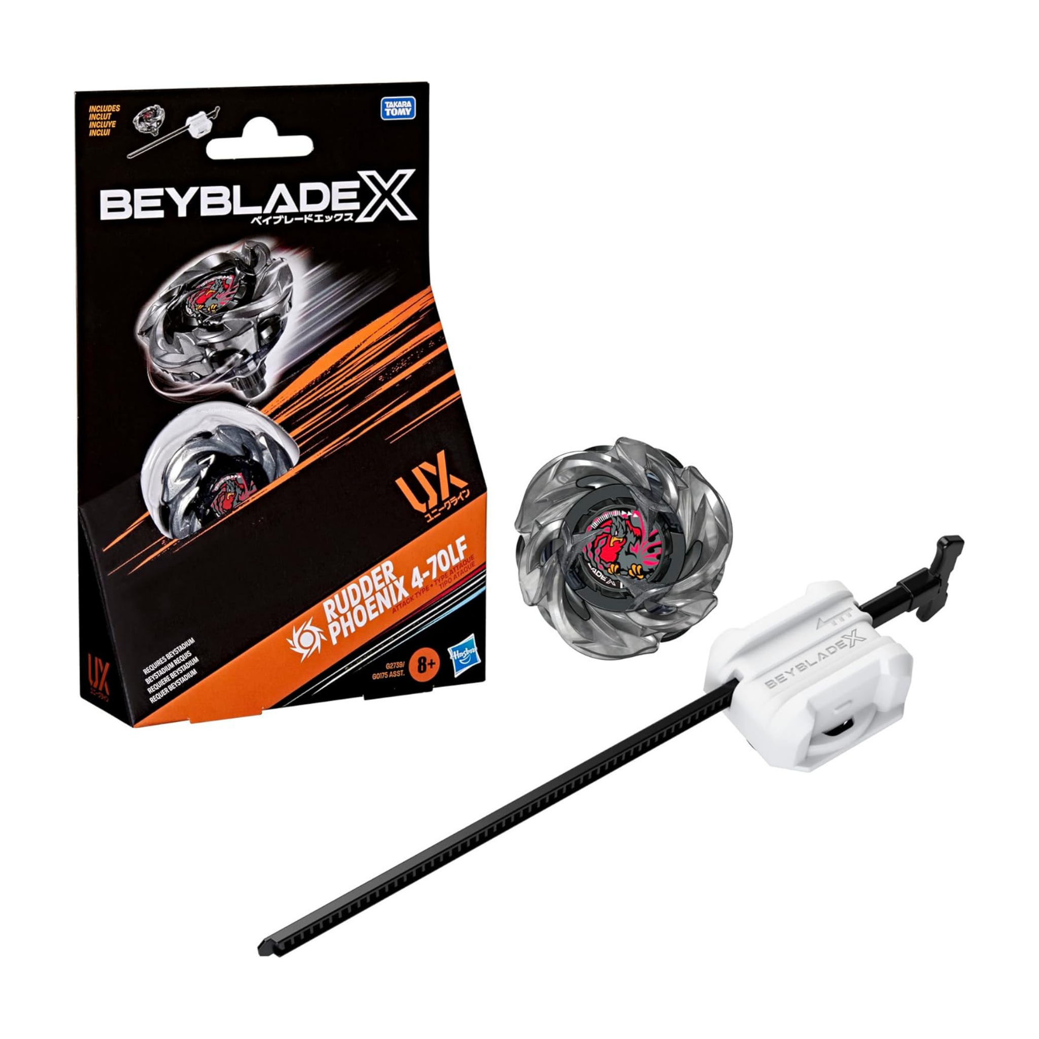 Beyblade X Rudder Phoenix 4-70LF UX