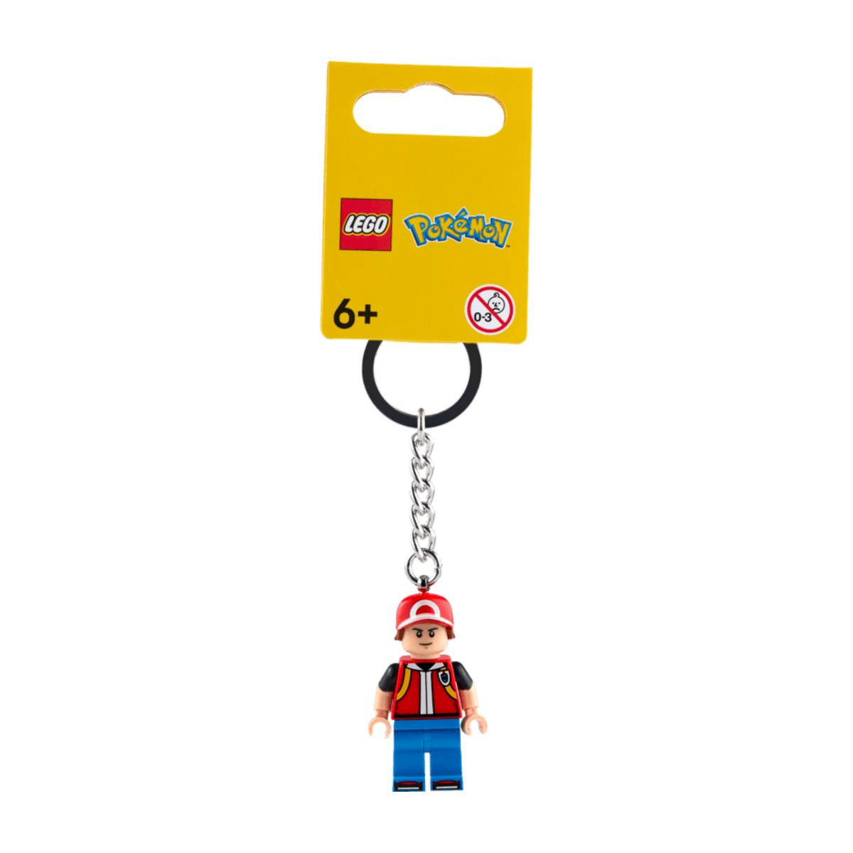 LEGO Pokemon - Red Keychain