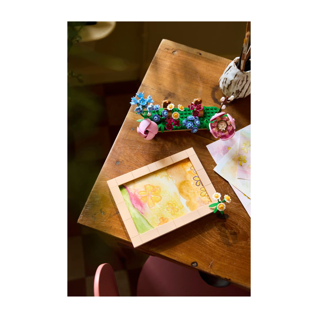 LEGO Floral Picture Frame