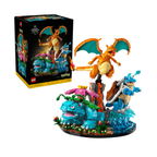 LEGO Pokémon set 72153 – buildable Venusaur, Charizard, and Blastoise figures sealed box