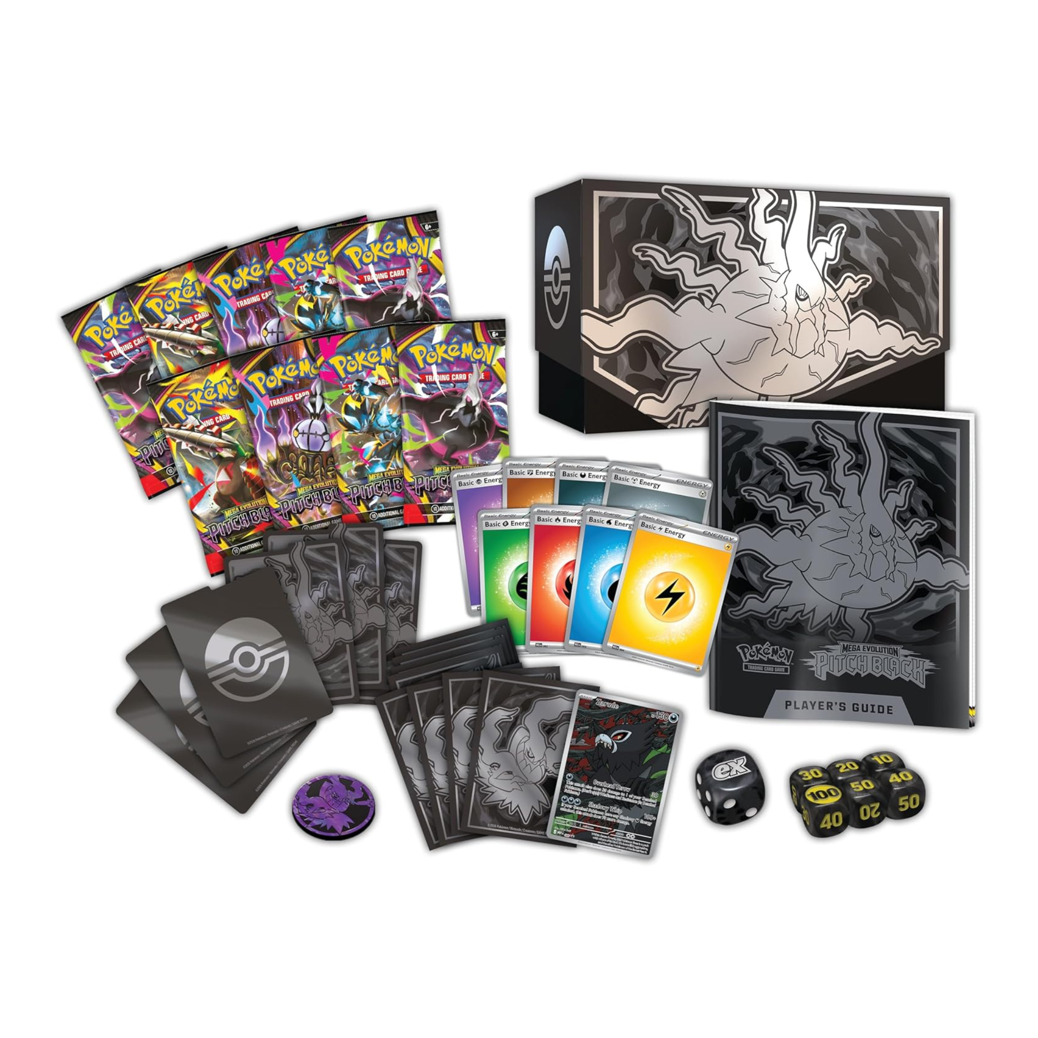 Pokémon TCG: Mega Evolution - Pitch black Elite Trainer Box