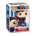Superman Funko Pop! vinyl figure in packaging with Superman logo and branding.