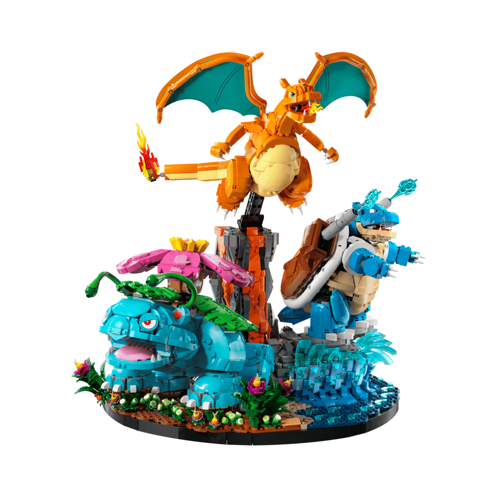 LEGO Pokémon 72153 Charizard buildable figure – fully evolved Kanto fire starter in brick form