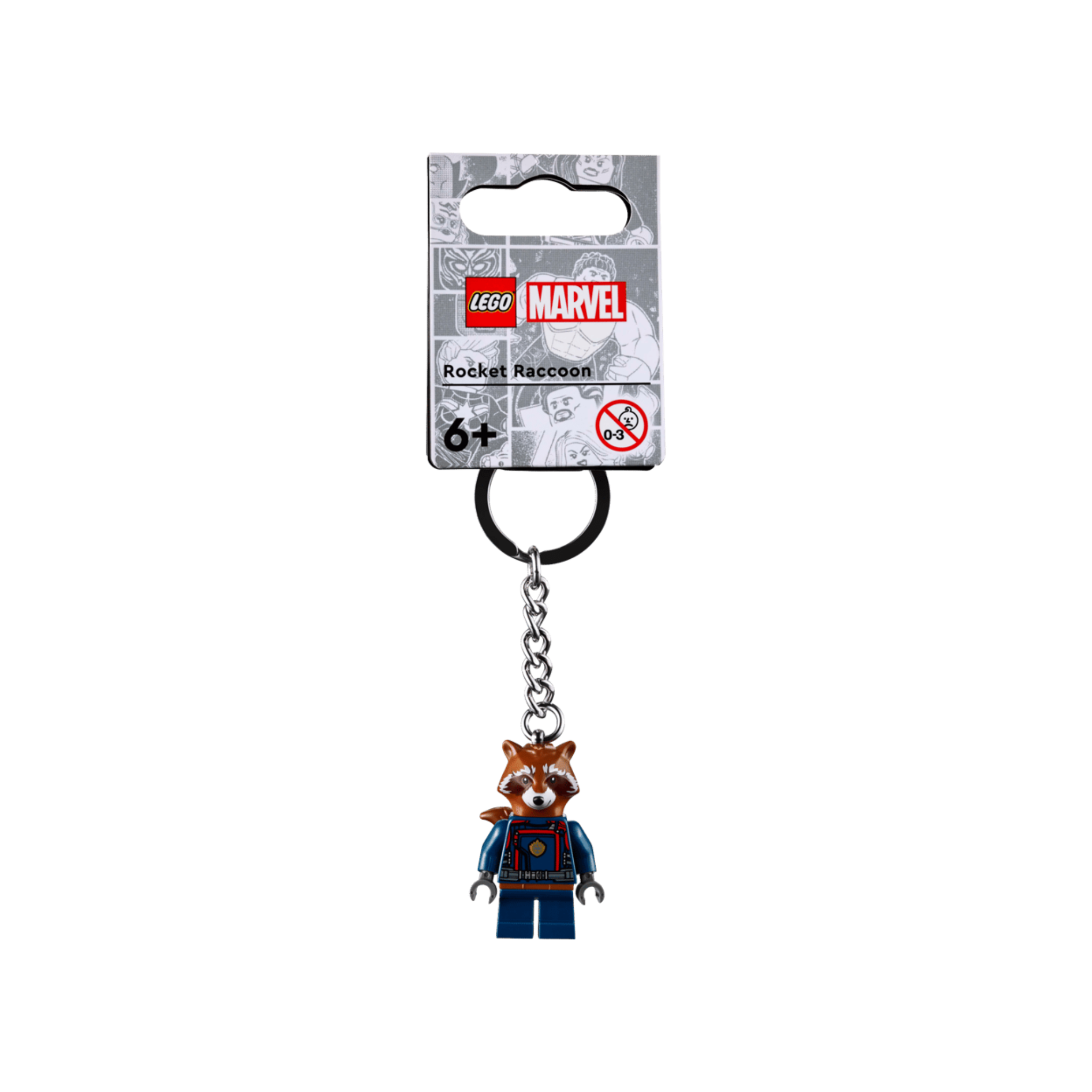 LEGO Marvel Rocket Raccoon Key Chain - 854296