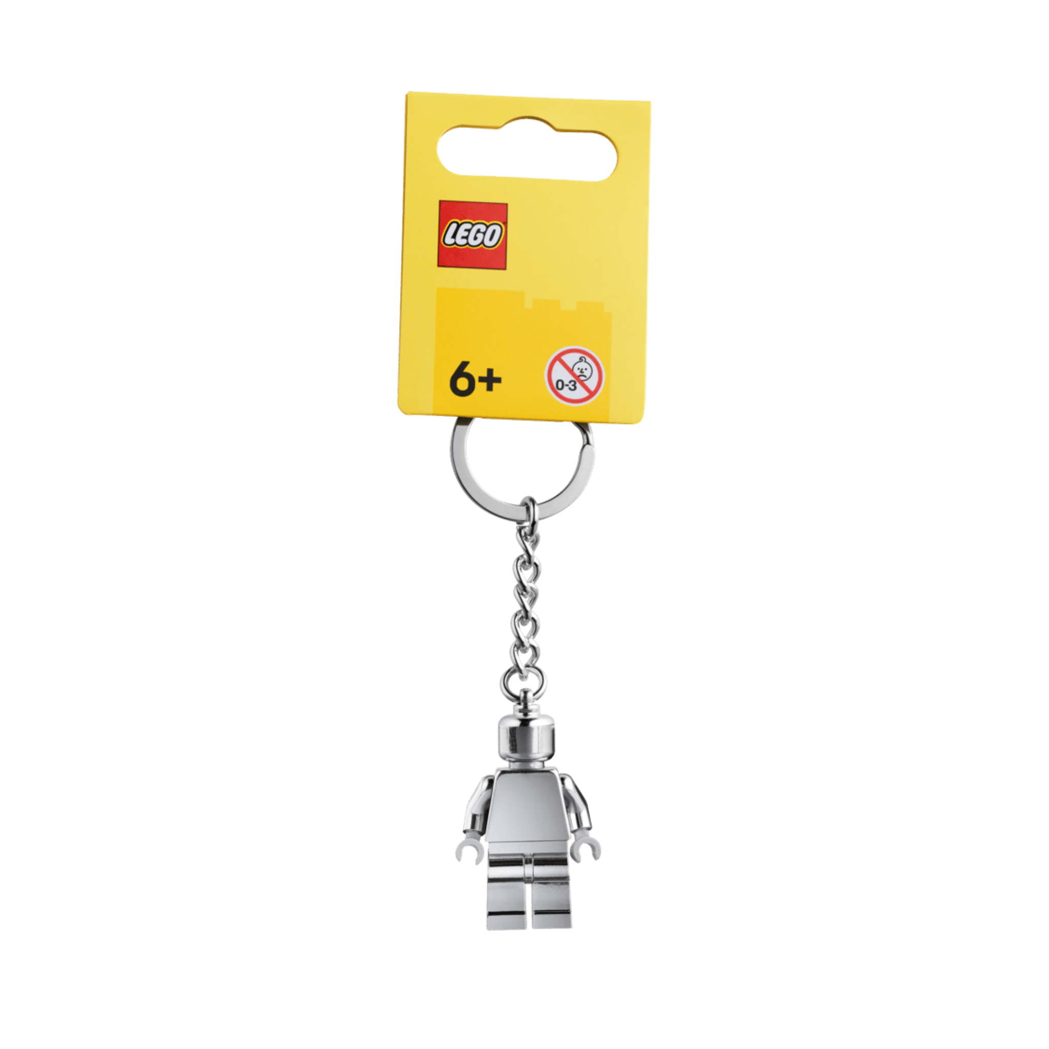 LEGO Silver Minifigure Key Chain - 854305
