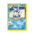 Wartortle Pokémon trading card featuring a turtle-like character with HP 70 and abilities 'Withdraw' and 'Bite.'