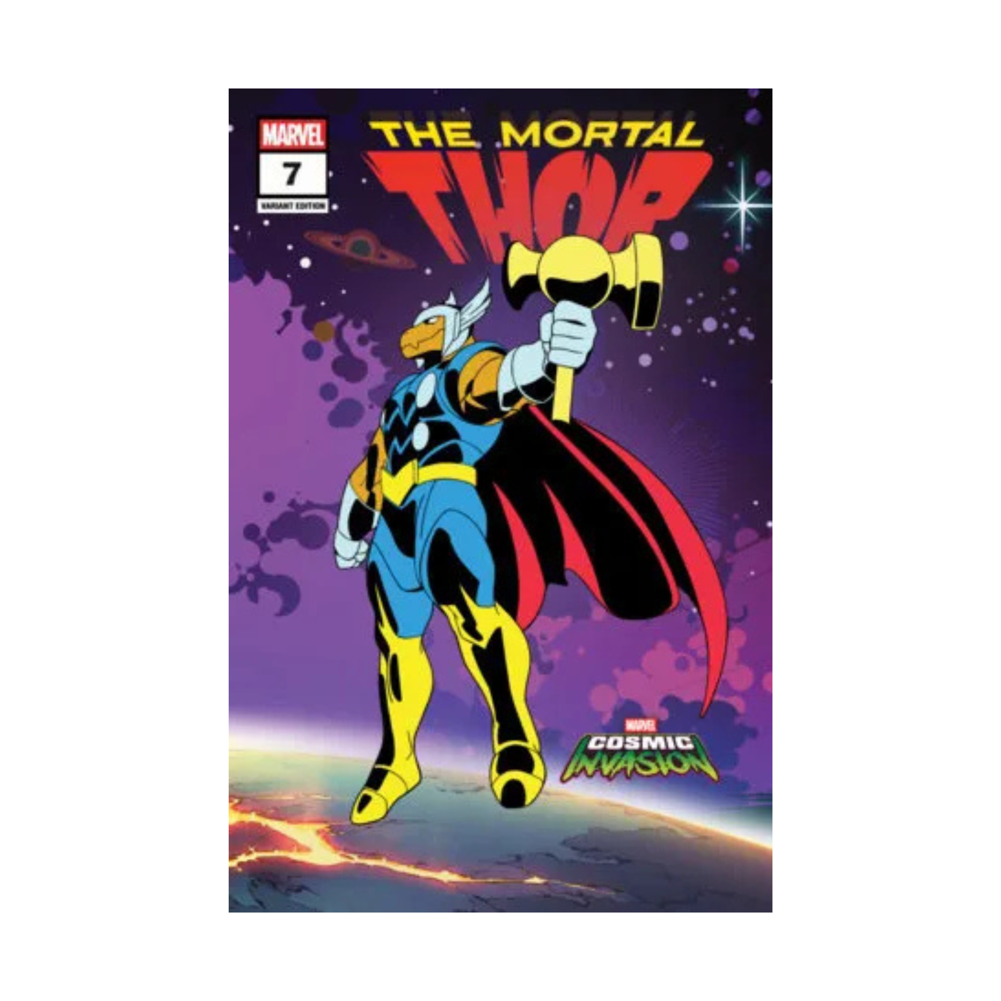 The Mortal Thor #7 (Marvel Cosmic Invasion Variant)