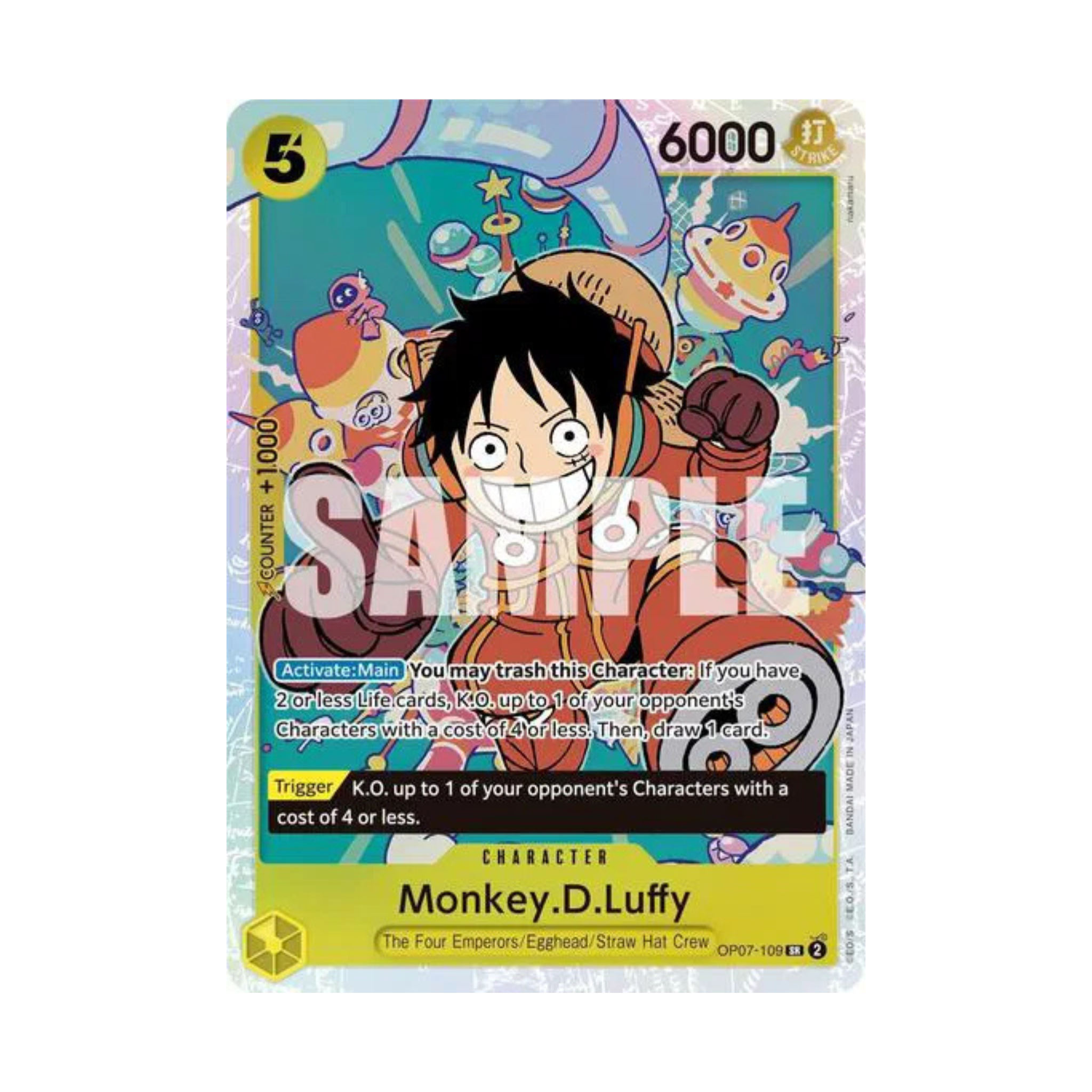 Monkey.D.Luffy - OP07-109
