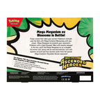 Pokémon TCG: Mega Evolution—Ascended Heroes Mega Meganium ex Box – contents