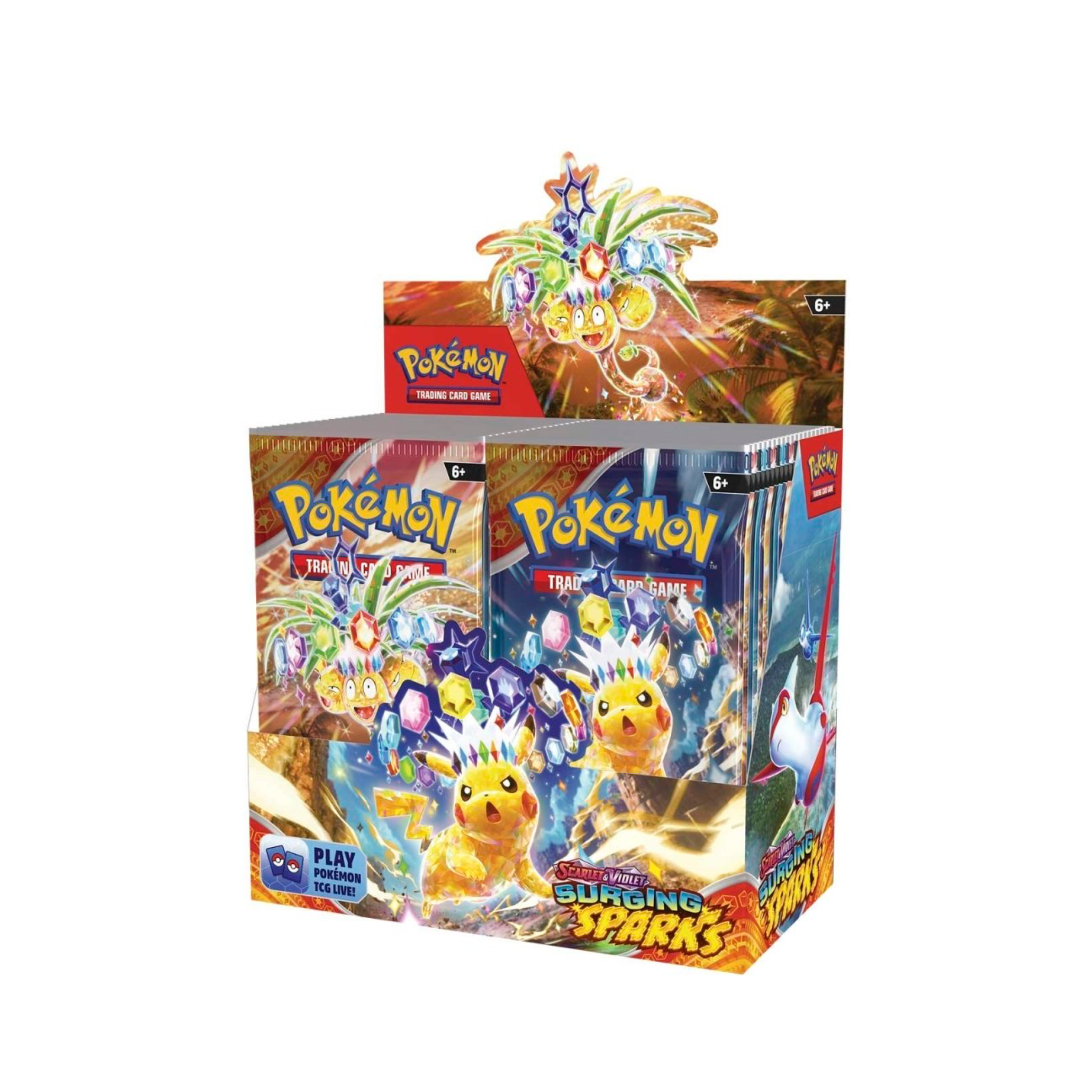 Pokémon TCG: Scarlet & Violet-Surging Sparks Booster Display Box (36 Packs)