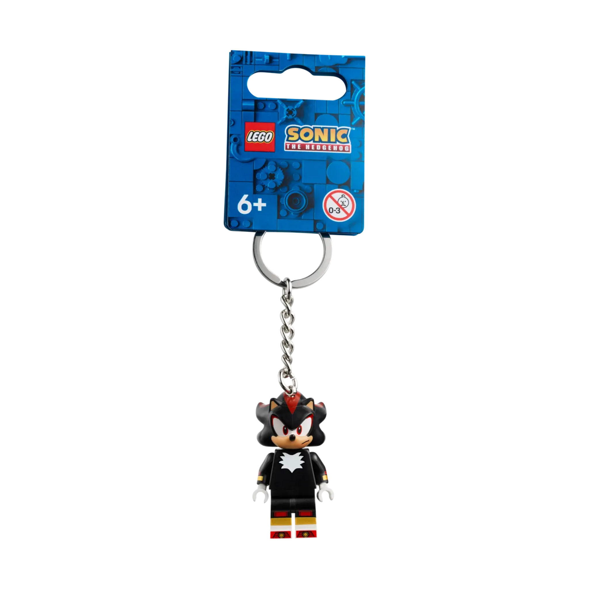 LEGO SHADOW the hedgehog KEYCHAIN